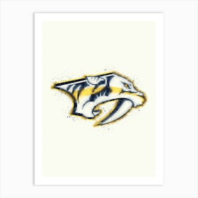 Nashville Predators Art Print