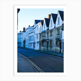 Street Scene In England Art Print