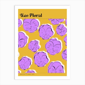 New Floral Art Print
