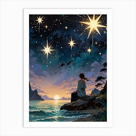 Starry Night 159 Art Print