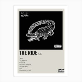 The Ride By Catfish And The Bottlemen 2016 Poster Art Print