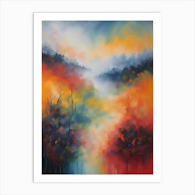 Autumn Forest 4 Art Print