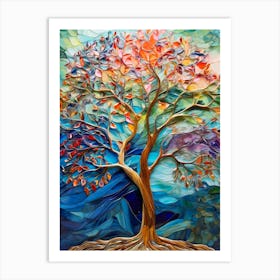 Tree Color Art Print