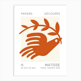 Dove By Matisse Art Print