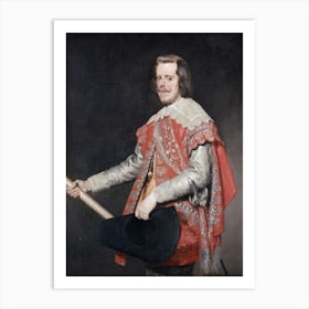 Diego Velázquez Philip Iv, King Of Spain 1 Art Print