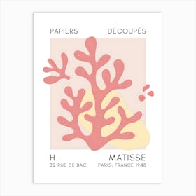 Henri Matisse Coral Reef Art Print