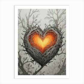 Heart Of The Forest 9 Art Print