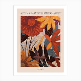 Fall Botanicals Cosmos 1 Poster Art Print