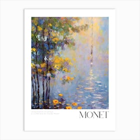 Art Poster Echoing Monet Style Painting 3 Poster