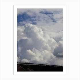 Cloudy Sky Art Print