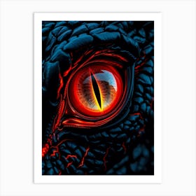 Dragon Eye 2 Art Print