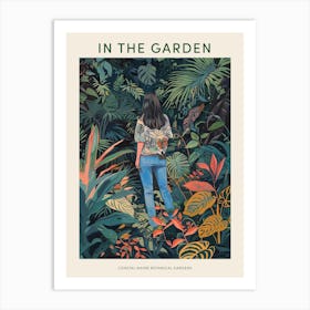 In The Garden Poster Coastal Maine Botanical Gardens Usa 2 Art Print