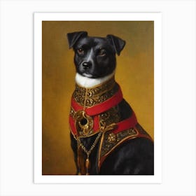 Glen Of Imaal Terrier Renaissance Portrait Oil Painting Art Print