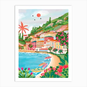 Lake como, Italy Art Print