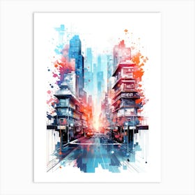 Cityscape 2 Art Print