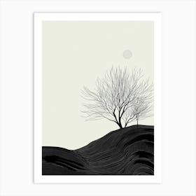 Lone Tree 3 Art Print