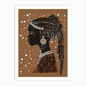 African Girl 5 Art Print