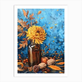 Autumn In A Bottle 1 Art Print