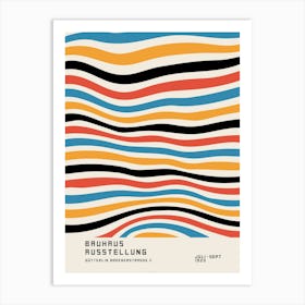 BAUHAUS | WAVES Art Print