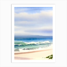Pismo Beach 2, California Watercolour Art Print