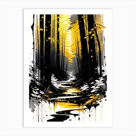 Forest Path 10 Art Print