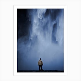 Icelandic Waterfall Art Print