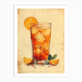 Iced Tea 10 Art Print