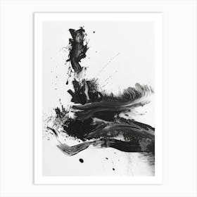 'Black And White' 5 Art Print