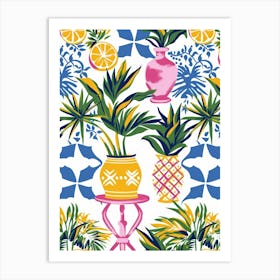 Tropical Pattern 4 Art Print