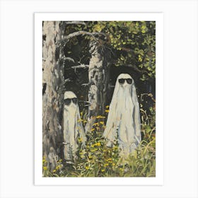 Ghosts In The Woods 9 Art Print