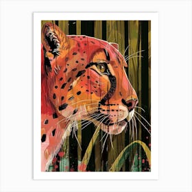 Cheetah Canvas Print 5 Art Print