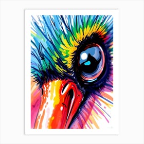 Colorful Bird 1 Art Print