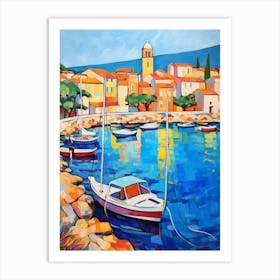 Saint Tropez France 2 Fauvist Painting Art Print