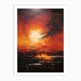 Sunset 2 Art Print