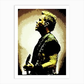 James Hetfield Metallichead band music 20 Art Print