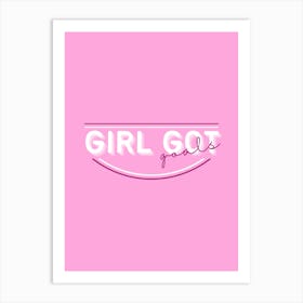 Girl Got Girls Art Print