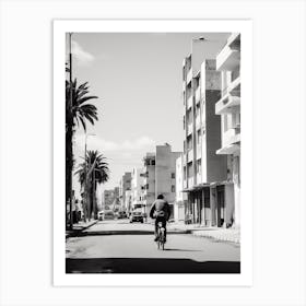 Casablanca, Morocco, Mediterranean Black And White Photography Analogue 3 Art Print