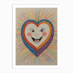 Heart Of Joy Art Print