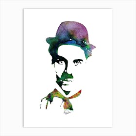 Charlie Chaplin Art Print