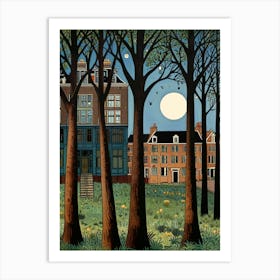 William Morris House In The Woods Art Print