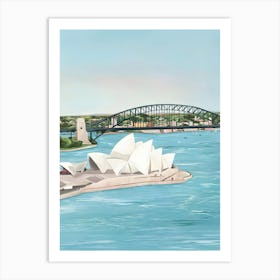 Sydney Opera House Travel Art Print