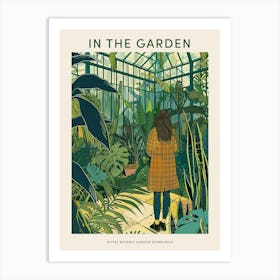 In The Garden Poster Royal Botanic Garden Edinburgh United Kingdom 5 Art Print