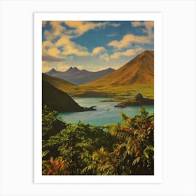 Galapagos National Park 2 Ecuador Vintage Poster Art Print