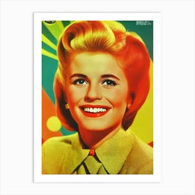 Patty Duke Colourful Pop Movies Art Movies Art Print