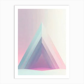 Abstract Triangle Art Print