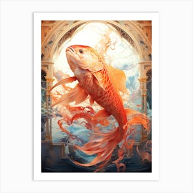 Koi Fish Art Print