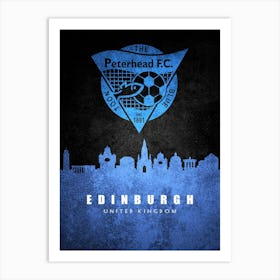 Peterhead Fc Art Print