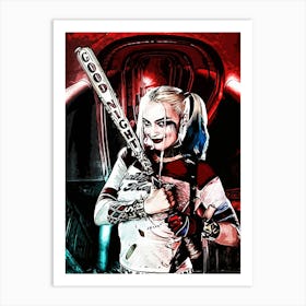 Harley Quinn 3 Art Print