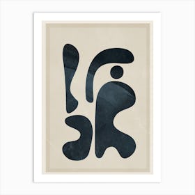 Shape Movement Geometry 3 Art Print