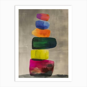 Stack Of Stones 2 Art Print